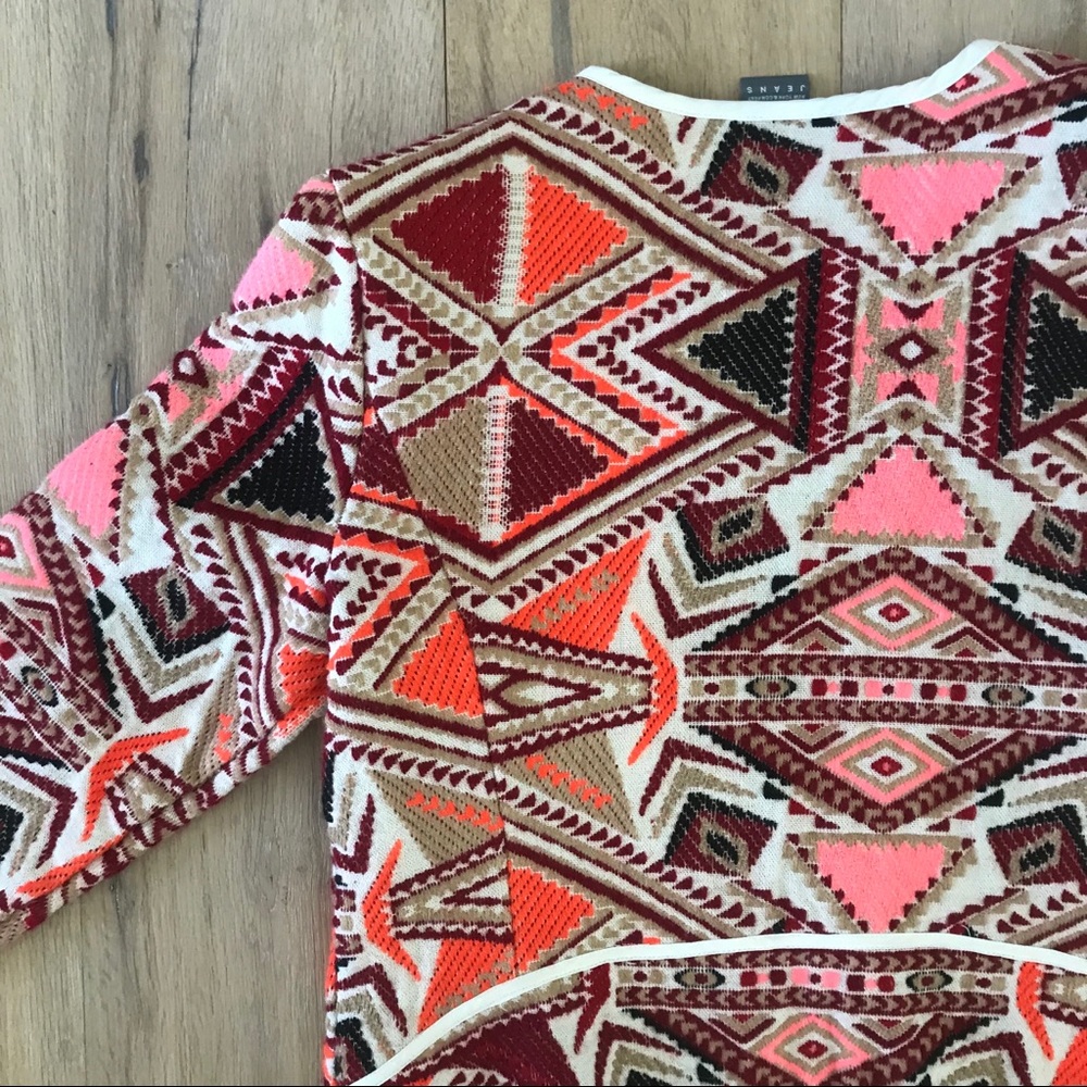 Aztec Pattern Blazer - image 8